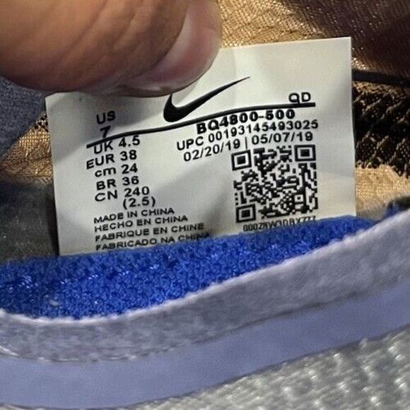 Nike Zoom X Vista Grind Racer Athletic Sneaker Shoes Size 7 Blue Black White - Picture 10 of 10